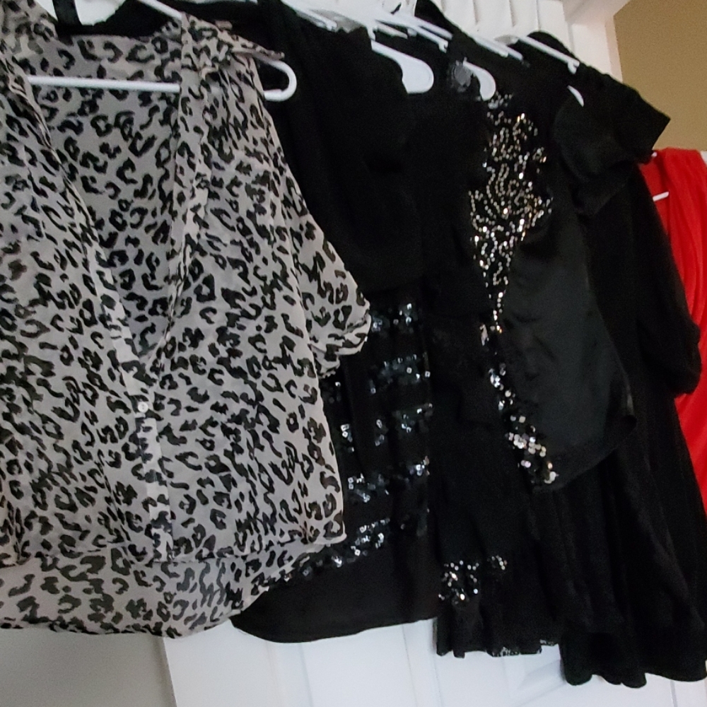 closet clean out! 20 total tops and dresses!